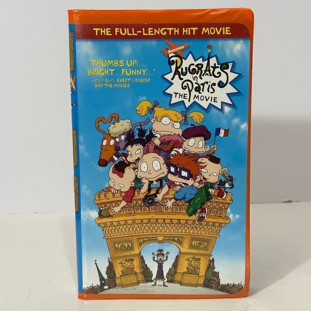 Nickelodeon Rugrats in Paris The Movie VHS